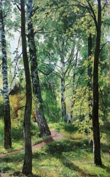 ウッズ Painting - 落葉樹林 1897 古典的な風景 イワン・イワノビッチの木